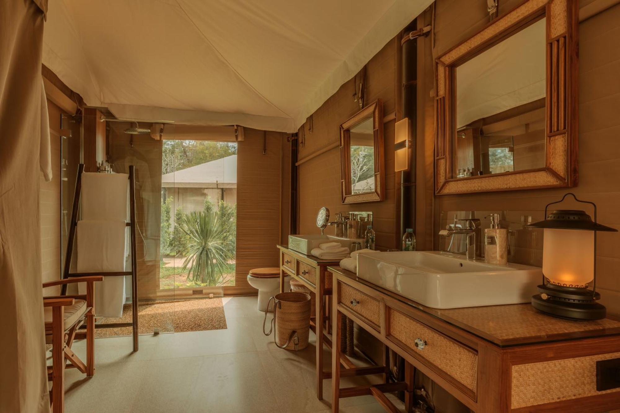 Twinpalms Tented Camp Phuket หาดบางเทา ภายนอก รูปภาพ